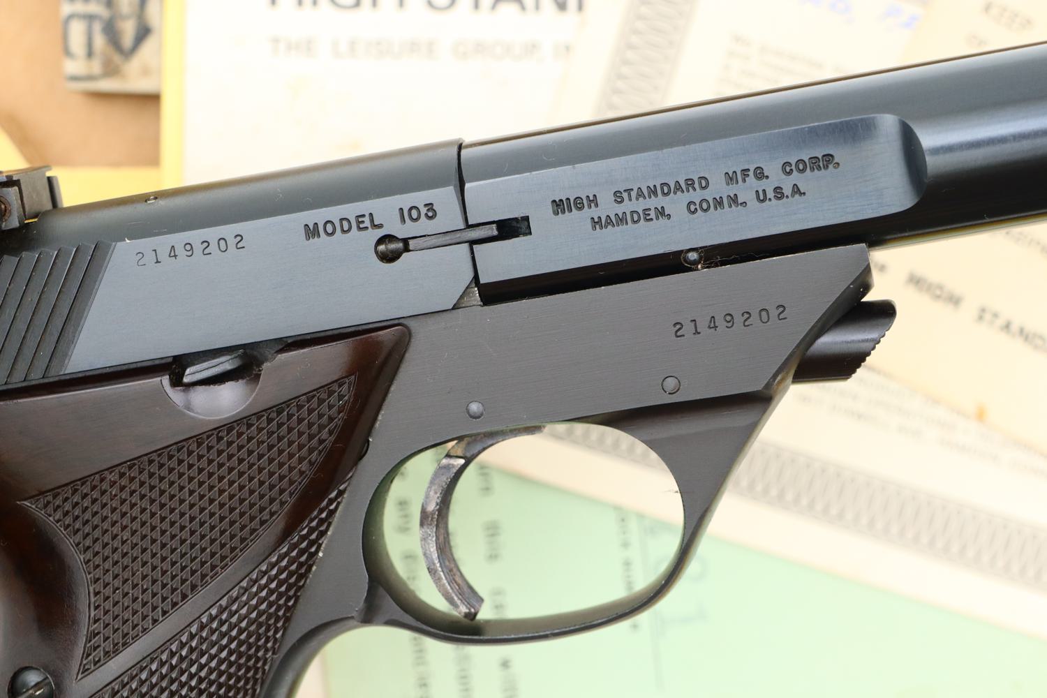 High Standard Sharpshooter Sport King 103 Pistol, 2149202, FB01264 - Image 3