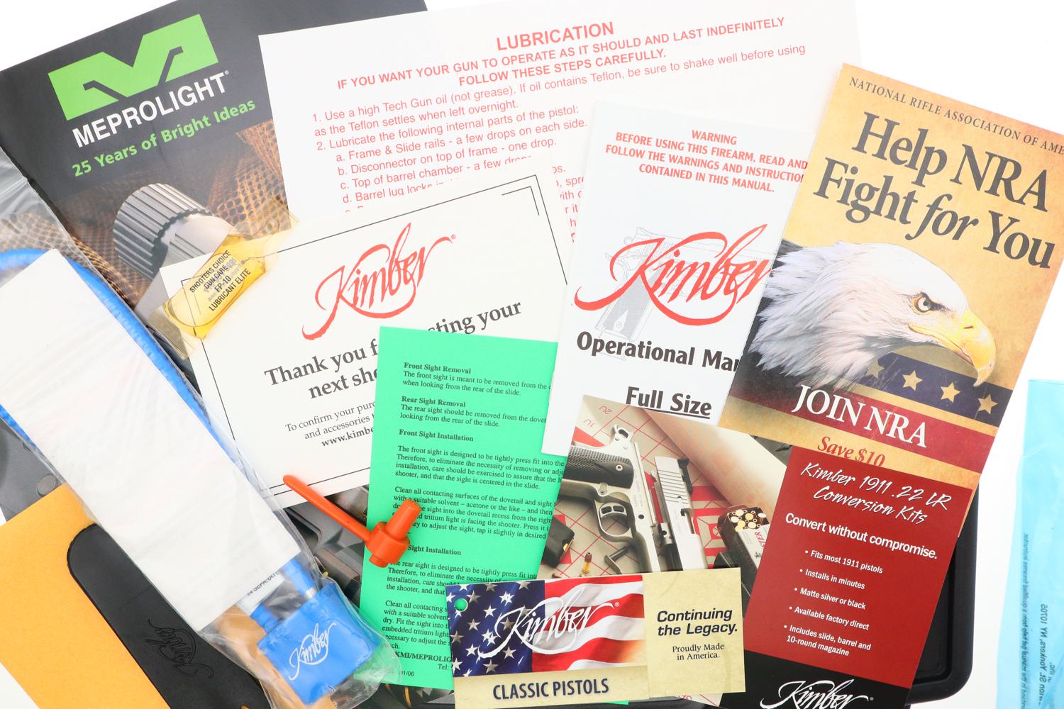 Kimber, Custom Shop Centennial Edition, Cased, Literature, MMXI105, FB01303 - Image 18