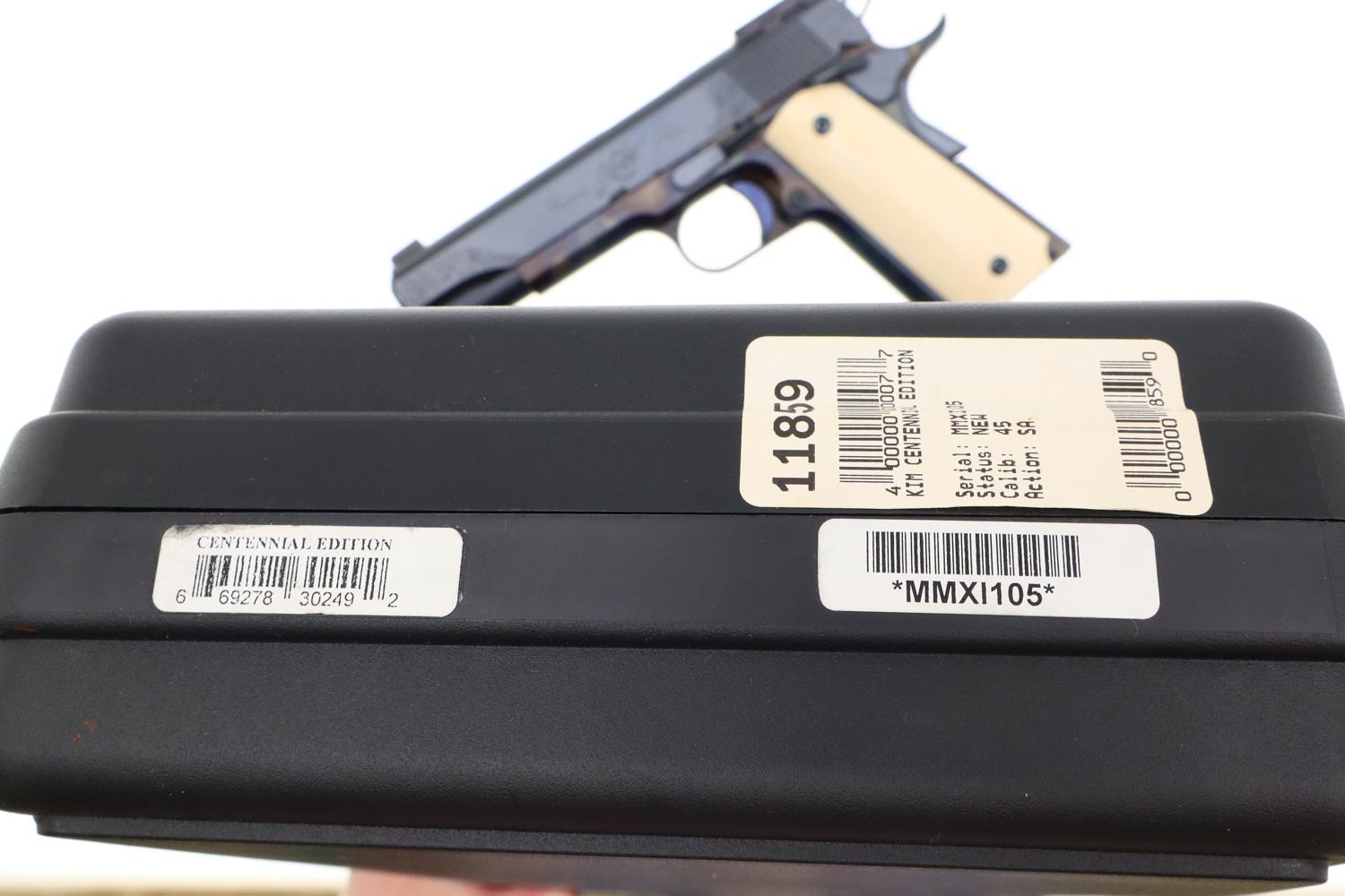 Kimber, Custom Shop Centennial Edition, Cased, Literature, MMXI105, FB01303 - Image 19