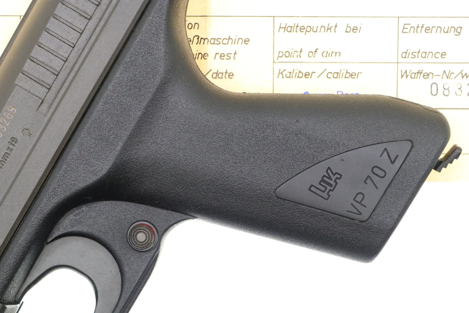 Near new H&K VP70Z Pistol, Boxed With literature, 83269, FB01251 - Image 5