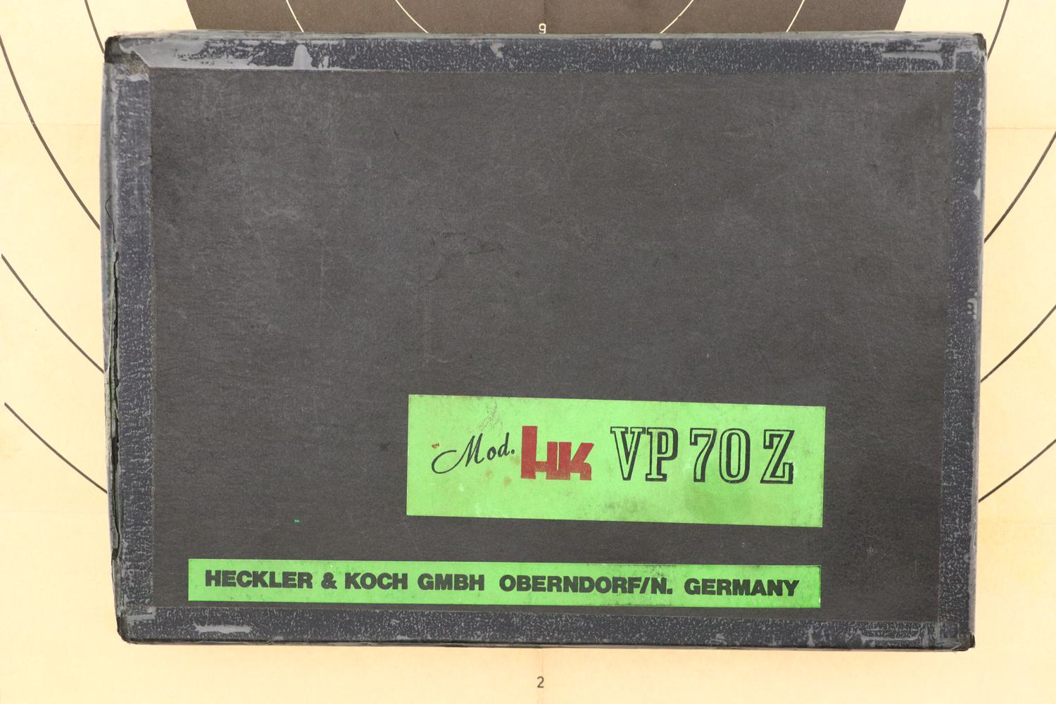 Near new H&K VP70Z Pistol, Boxed With literature, 83269, FB01251 - Image 12