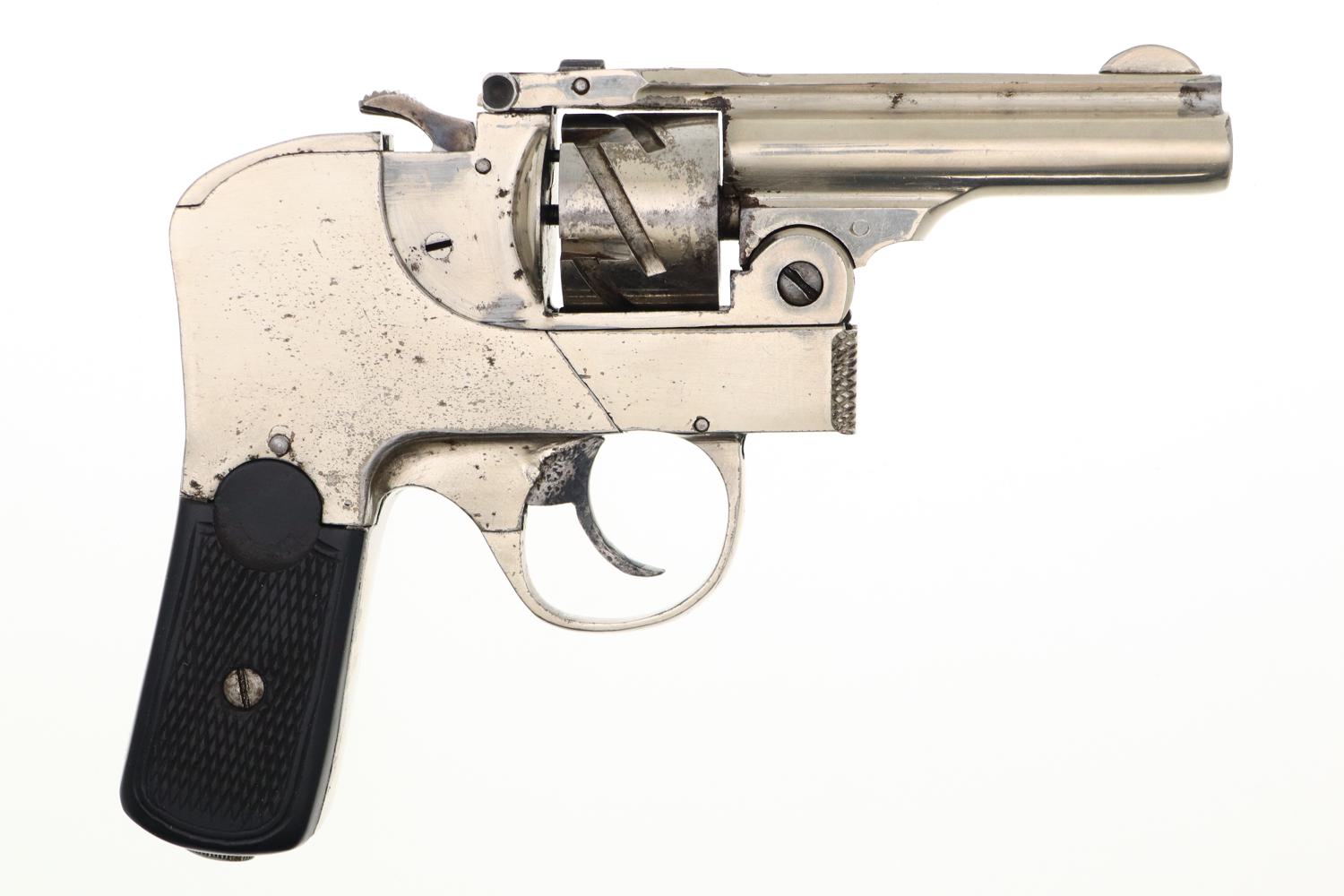 Rare and Unusual Union Firearms, Semi-Automatic Revolver, 54, FB01295