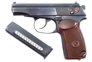 Russian Makarov, Military, Izhevsk, 1976 Date, 4049, FB00504