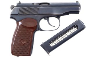 Russian Makarov, Military, Izhevsk, 1976 Date, 4049, FB00504