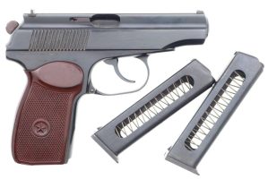 Russian, Izhevsk, Military Makarov, 1966 Dated,  0634, FB00422