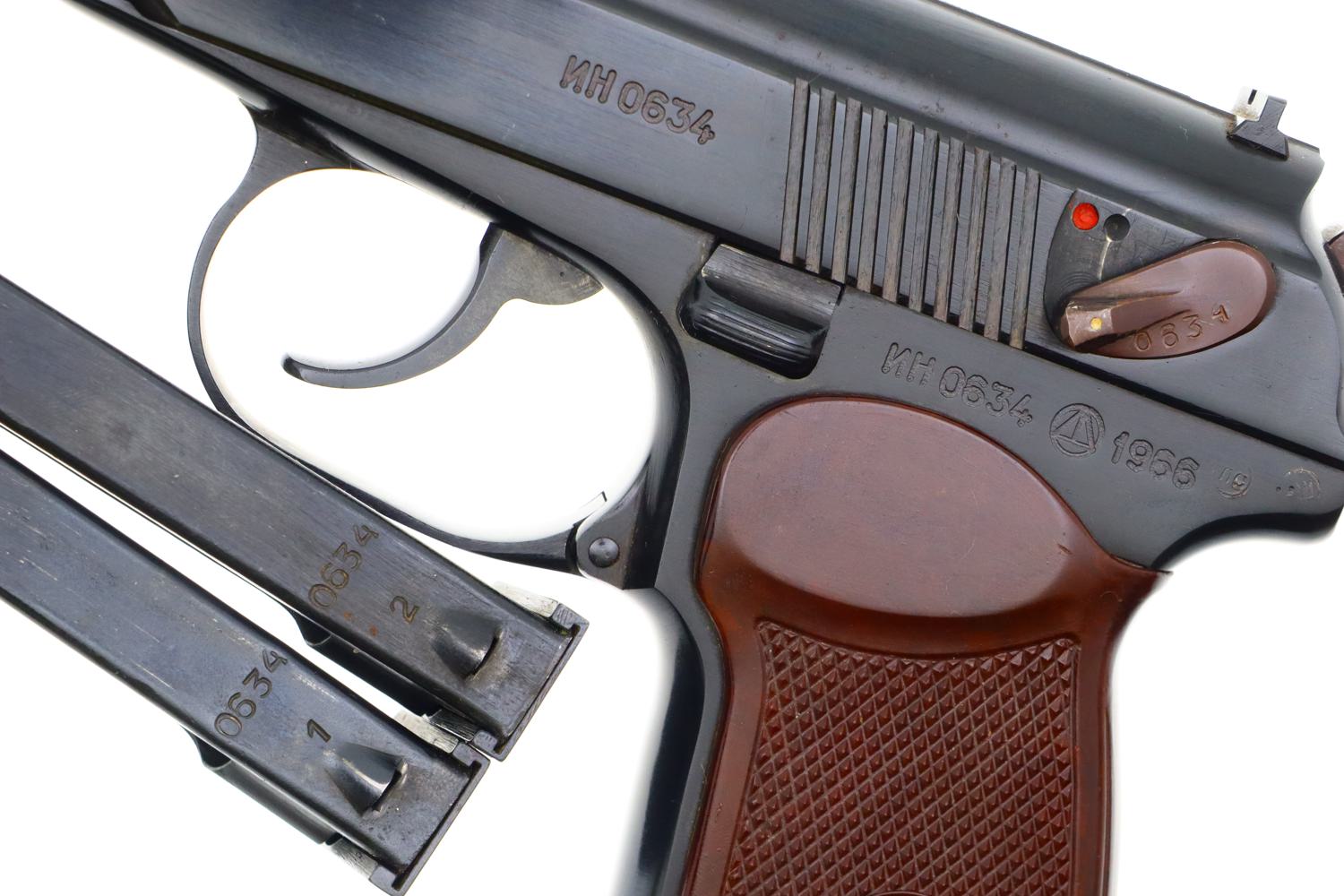 Russian, Izhevsk, Military Makarov, 1966 Dated,  0634, FB00422 - Image 3