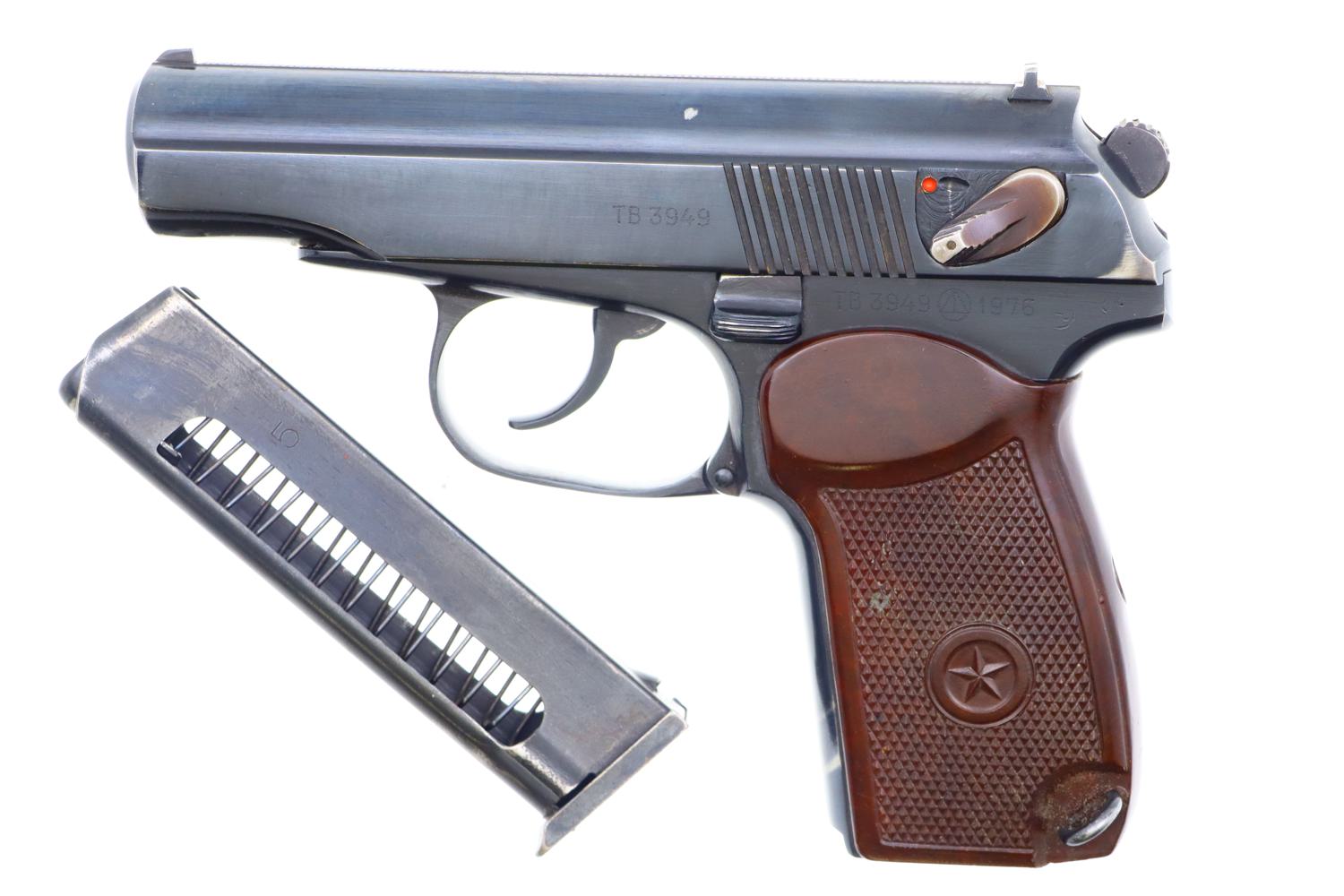 Russian Makarov, Military, Izhevsk, 1976 Date, TB3949, FB00495