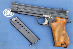 SIG, Early Production Swiss P210-1 Pistol, P55600, FB01010