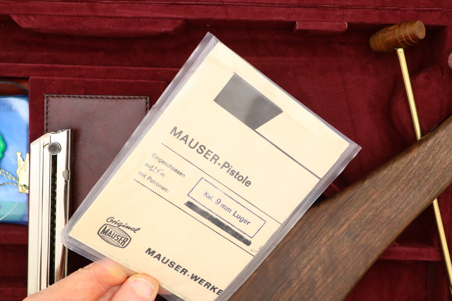 Spectacular Mauser Artillery Luger Commemorative, L008von250, FB01296 - Image 11