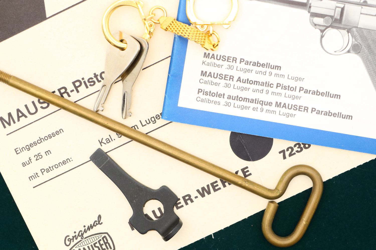 Spectacular Mauser, Luger, P08, German Navy Commemorative, Cased, FB01297 - Image 11