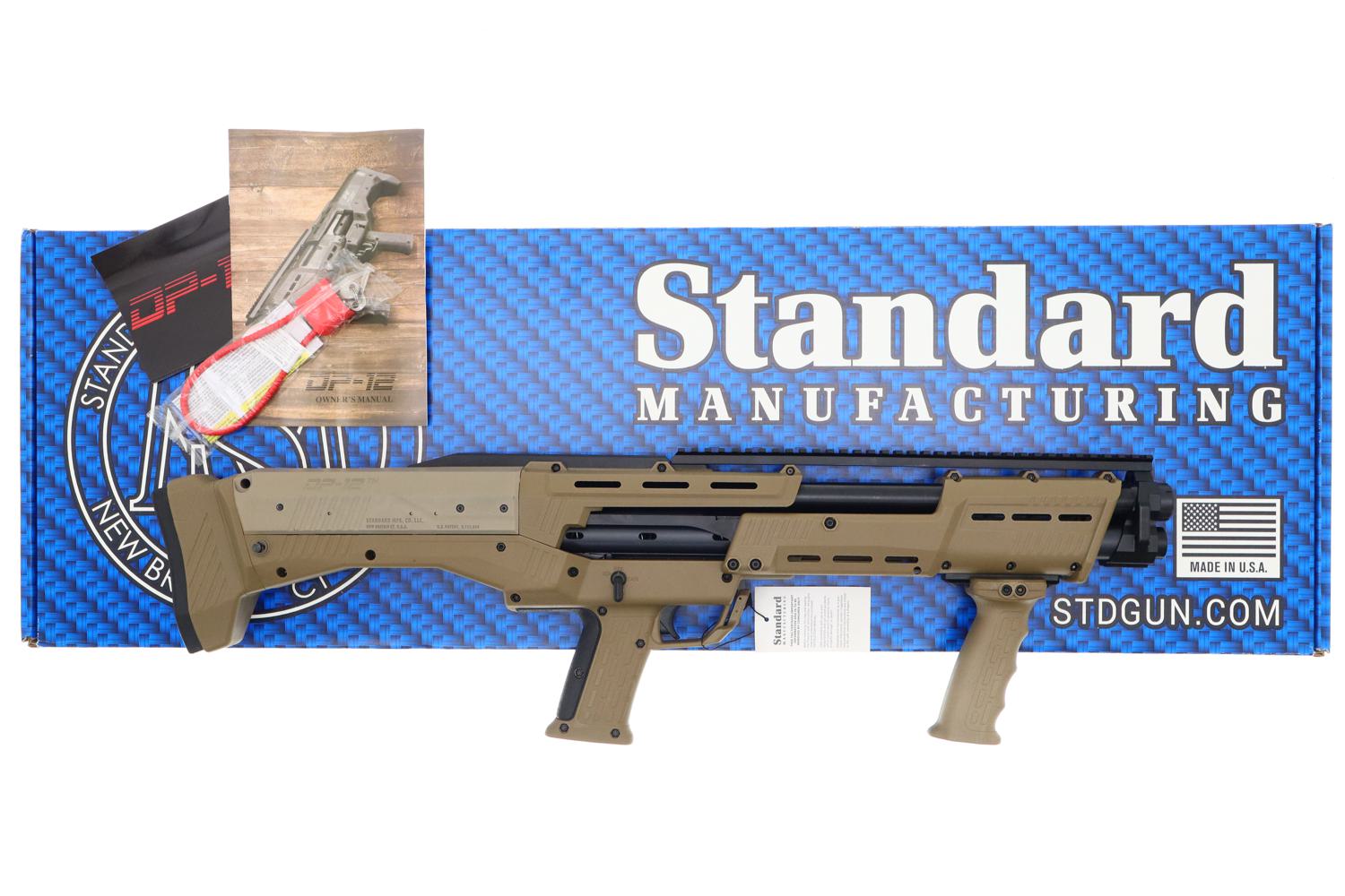 Standard Manufacturing DP-12 Slide Action Double Shotgun, DPP2141, FB01284