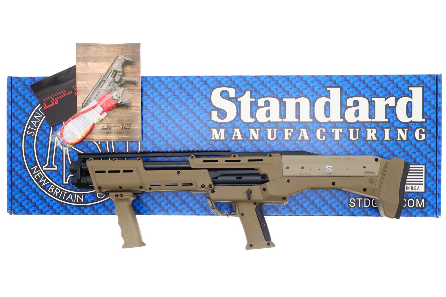 Standard Manufacturing DP-12 Slide Action Double Shotgun, DPP2141, FB01284 - Image 2