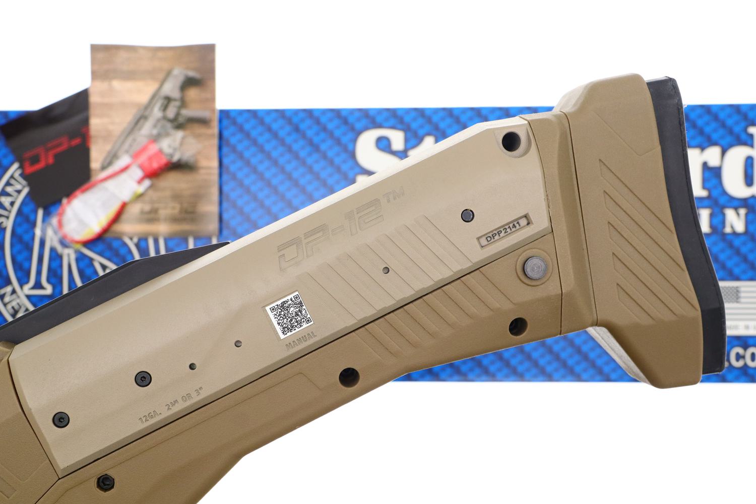 Standard Manufacturing DP-12 Slide Action Double Shotgun, DPP2141, FB01284 - Image 3