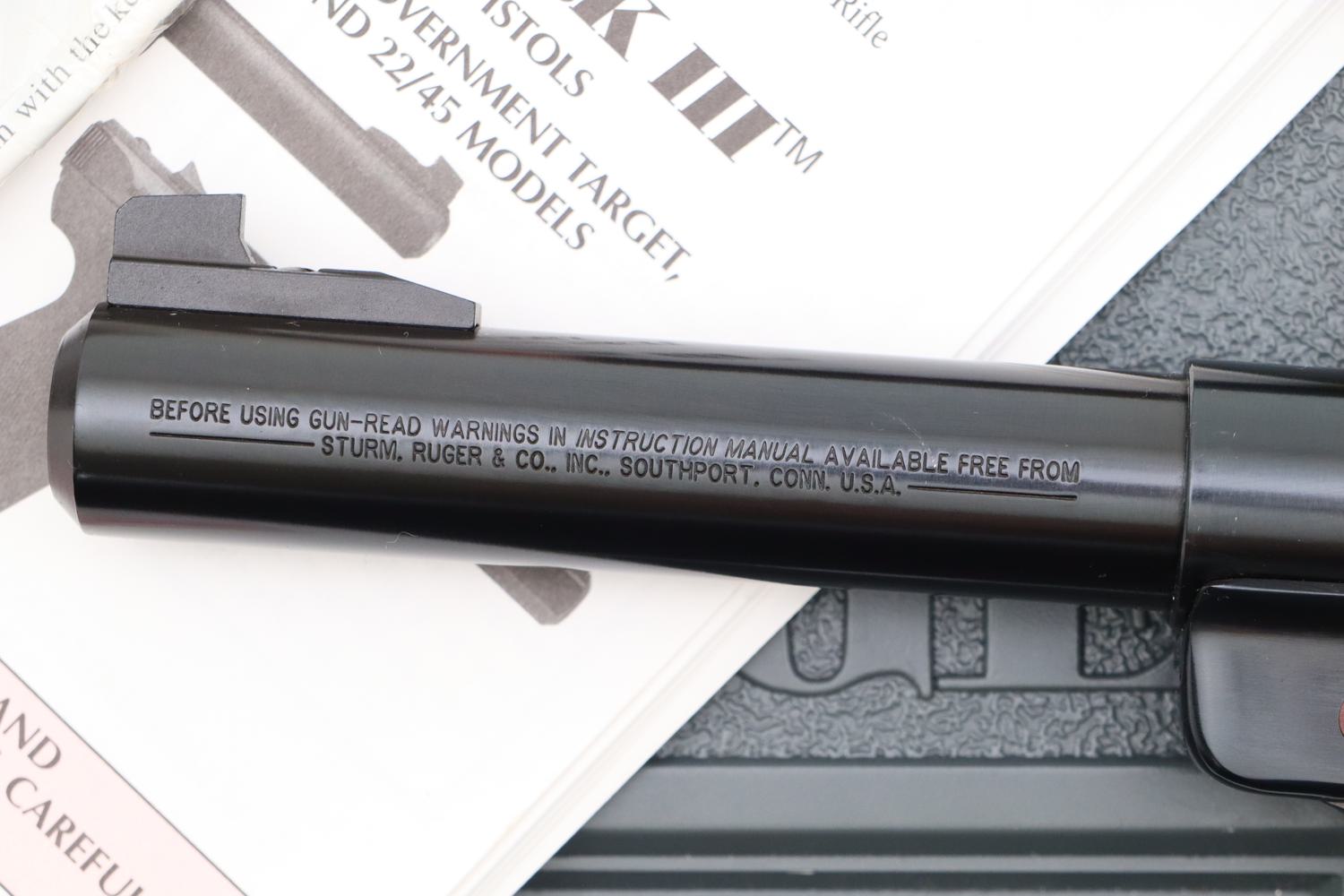 Super Early Ruger Mark III Pistol, SN 18, Made 2007, Near NIB, FB01260 - Image 3