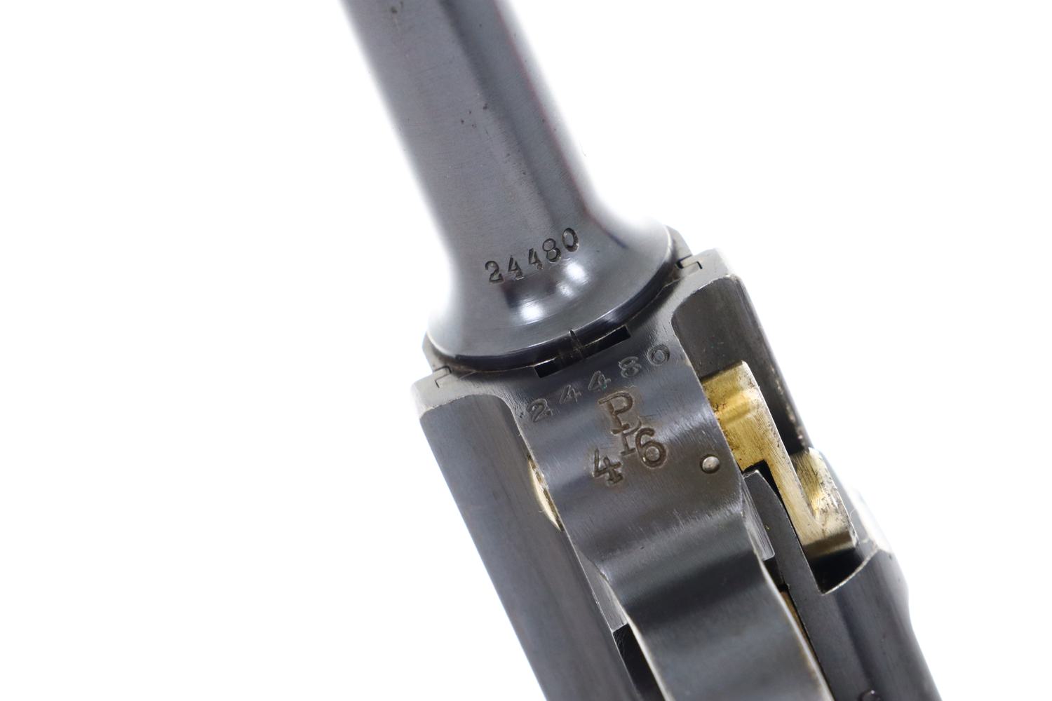 Waffenfabrik Bern, 1924, Swiss Military Luger, Holster, 24480, FB00043 - Image 2