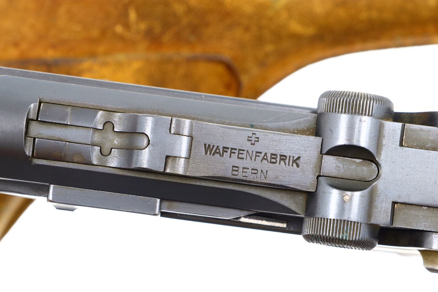 Waffenfabrik Bern, 1924, Swiss Military Luger, Holster, 24480, FB00043 - Image 16