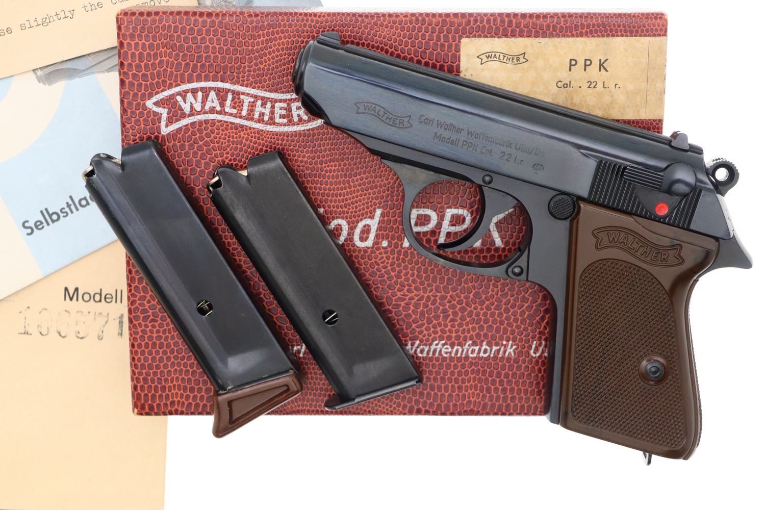 Walther PPK Pistol, 22LR, Boxed, 106571LR, FB01229