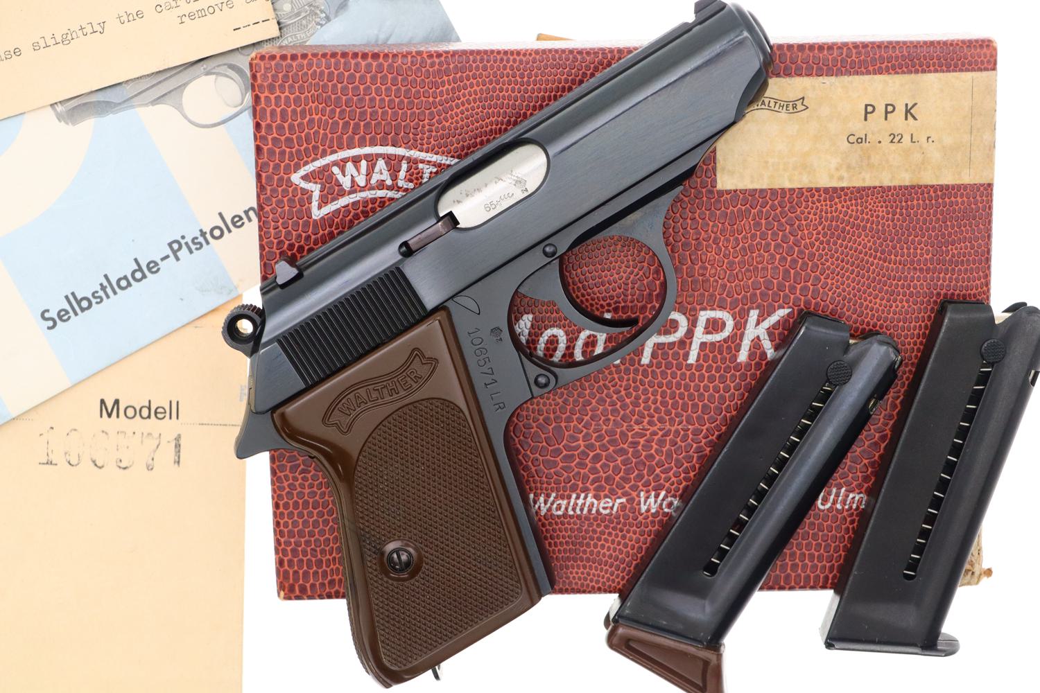 Walther PPK Pistol, 22LR, Boxed, 106571LR, FB01229 - Image 2