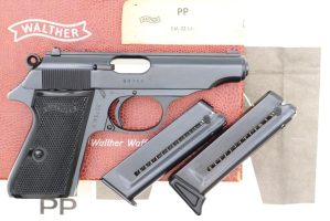 Walther PP, German Postwar Commercial .22 LR Pistol, NIB, 50754LR, FB01235