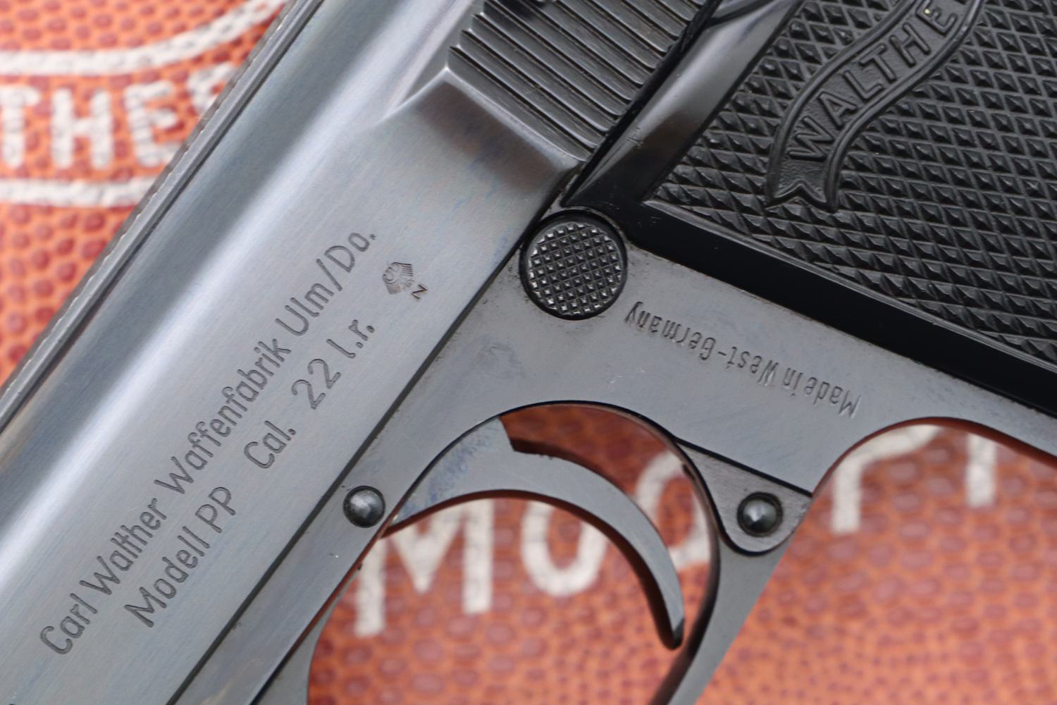Walther PP Pistol, .22 LR, Post War, Matching Box, 27086 LR, FB01236 - Image 6