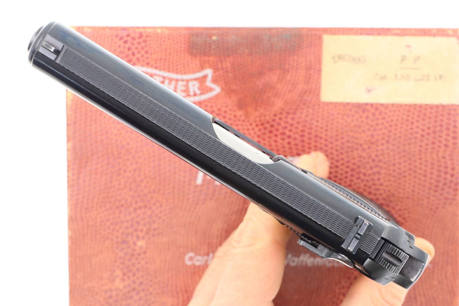 Walther PP Pistol, .22 LR, Post War, Matching Box, 27086 LR, FB01236 - Image 11