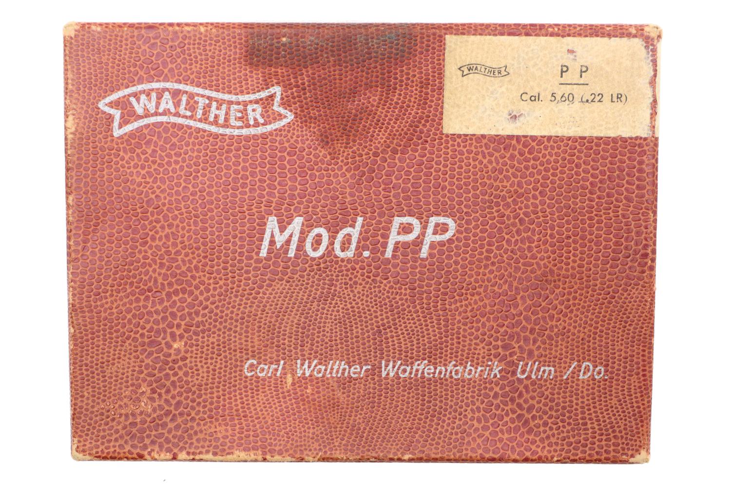Walther PP Pistol, .22 LR, Post War, Matching Box, 27086 LR, FB01236 - Image 13