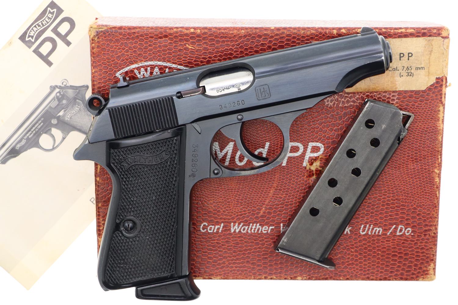 Walther PP Pistol, German Niedersachsen Police, Boxed, 349260, FB01233