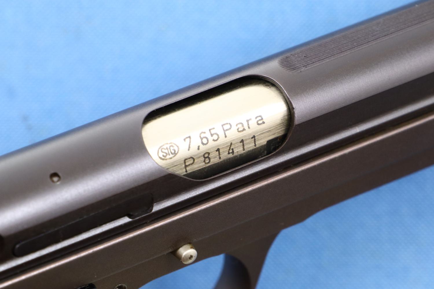 Wonderful, SIG P210-6, Swiss Target Pistol, 7.65 Para, P81411, FB01011 - Image 4