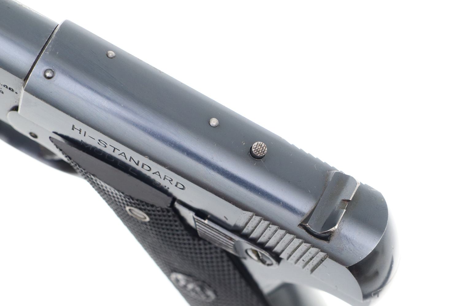 High Polish High Standard Model B, Matching Slide, WWII U.S., FB01310 - Image 7