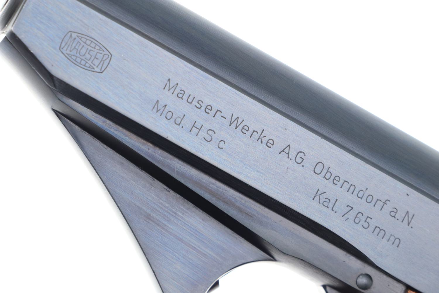 Fabulous As New Mauser HSc, Eagle N Commercial Pistol, 725298, FB00353 - Image 3