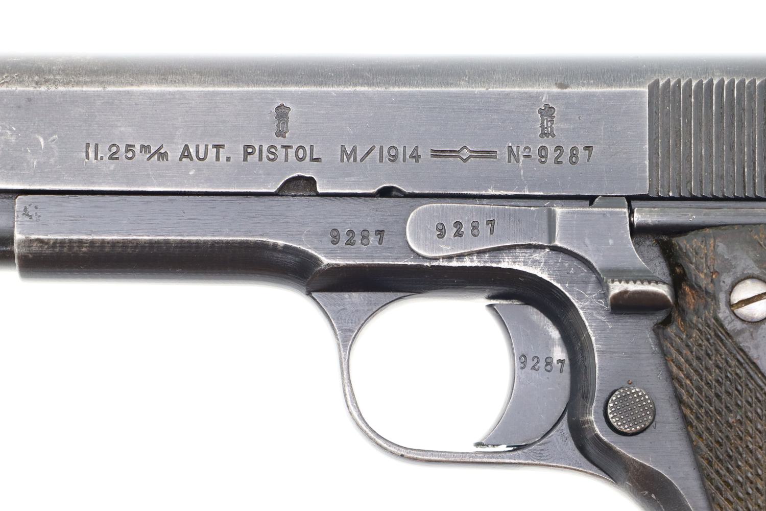 Matching Norwegian Military 1914, Kongsberg Arsenal, 1926 Date, FB01337 - Image 4