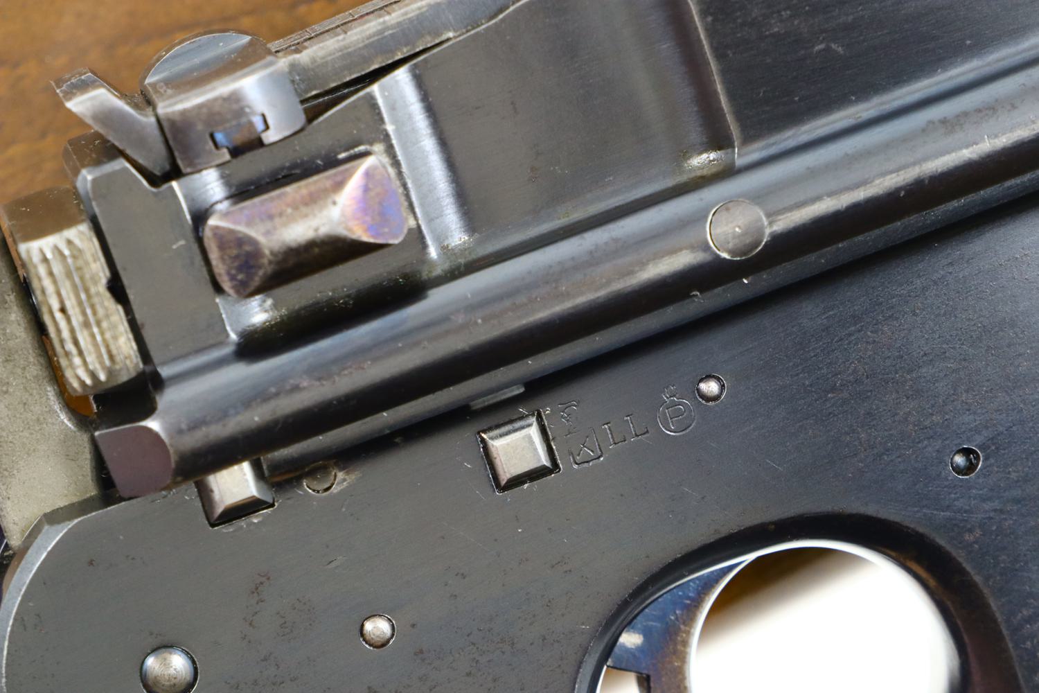 Scarce WWII German Astra, 900 Broomhandle with Stock, 33246, FB01333 - Image 6