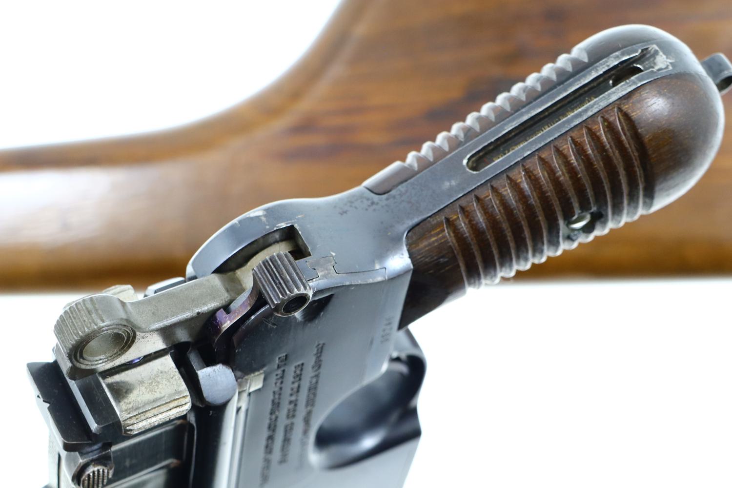 Scarce WWII German Astra, 900 Broomhandle with Stock, 33246, FB01333 - Image 17