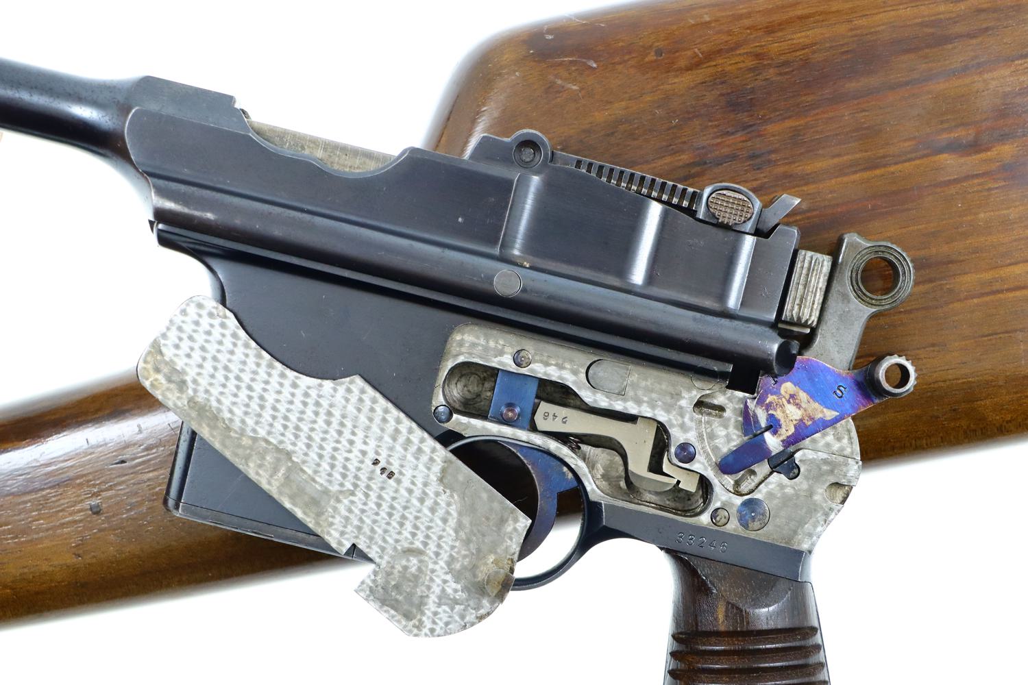 Scarce WWII German Astra, 900 Broomhandle with Stock, 33246, FB01333 - Image 22