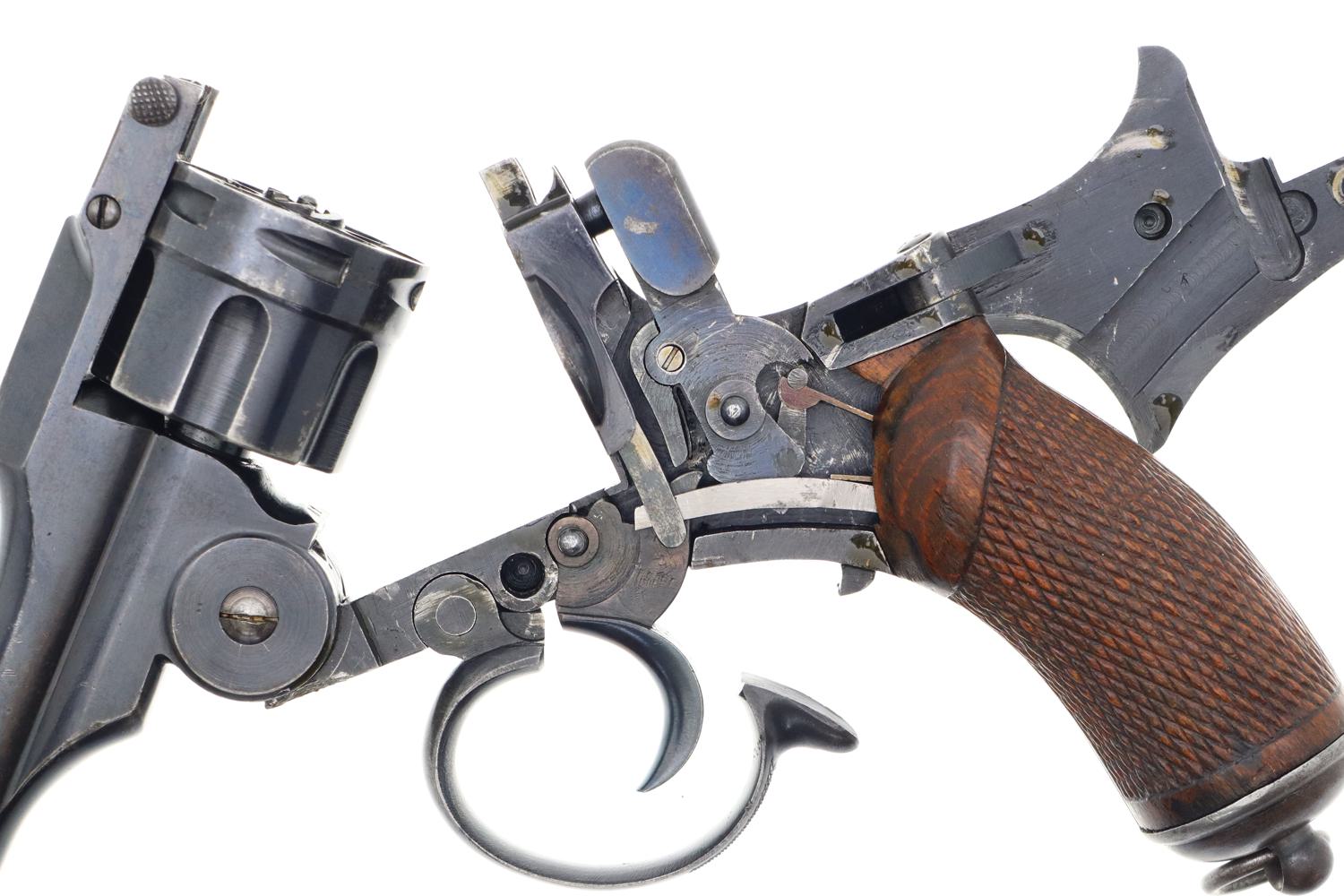 Attractive, Japanese Military Type 26 Revolver, Original Finish, FB01362 - Image 11