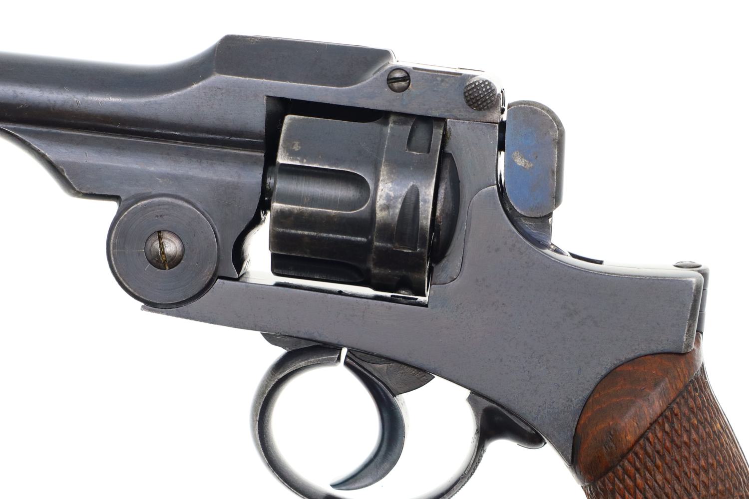 Attractive, Japanese Military Type 26 Revolver, Original Finish, FB01362 - Image 13