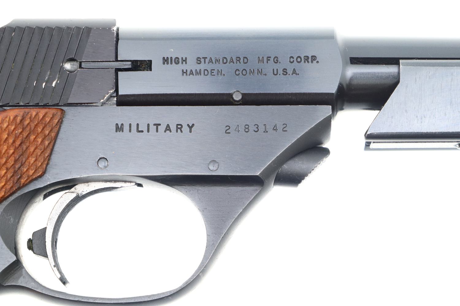 Attractive, Late Prod. High-Standard, Military Olympic Pistol, FB01281 - Image 3