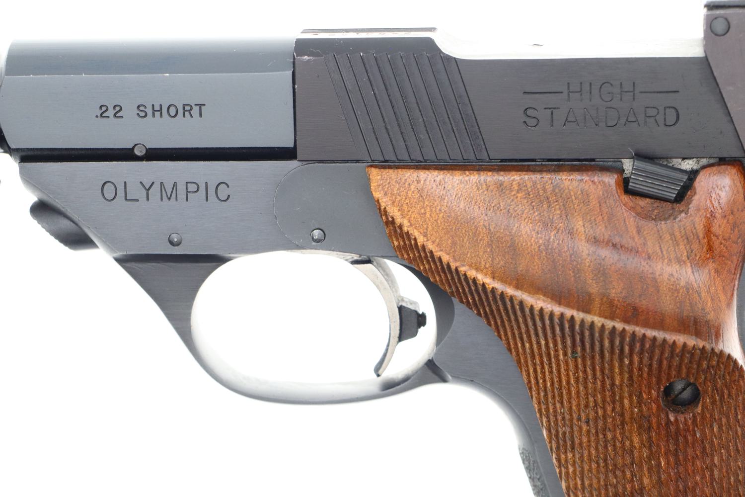 Attractive, Late Prod. High-Standard, Military Olympic Pistol, FB01281 - Image 4