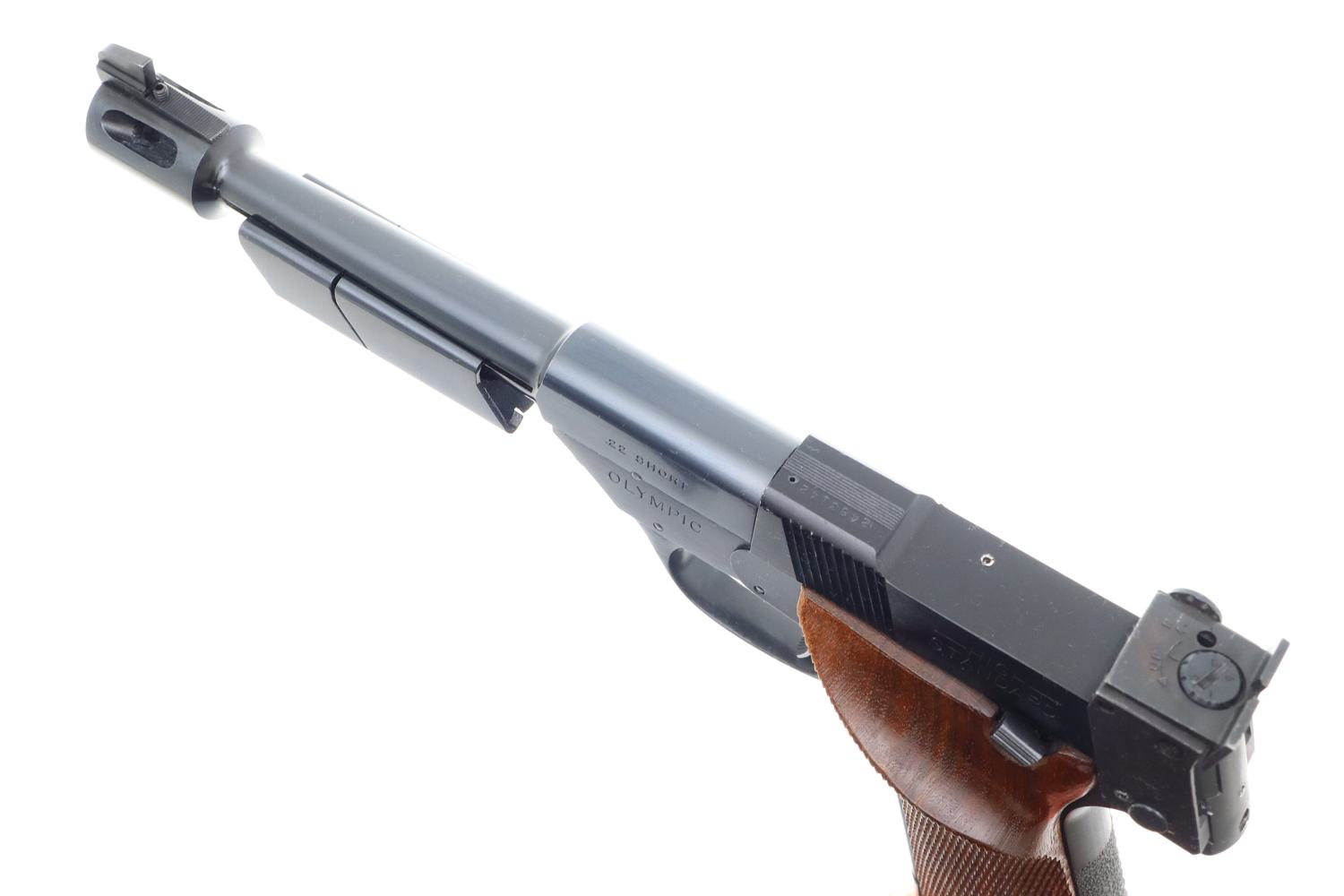 Attractive, Late Prod. High-Standard, Military Olympic Pistol, FB01281 - Image 12