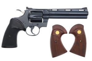 Beautiful, Colt Python, made 1977, Revolver, Spare Grips, 48655E, FB01279