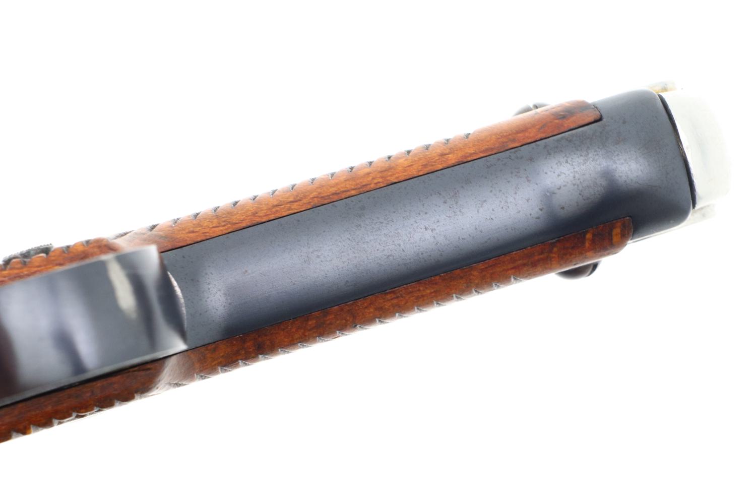 Early Japanese Military T14 Nambu Pistol, Matching Mag, Rig, 696, FB01342 - Image 6