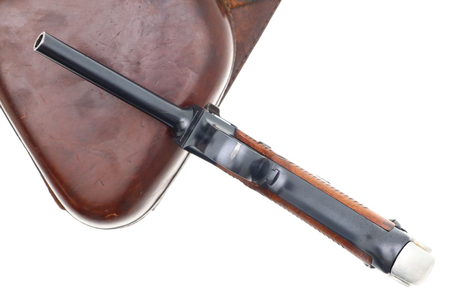 Early Japanese Military T14 Nambu Pistol, Matching Mag, Rig, 696, FB01342 - Image 13