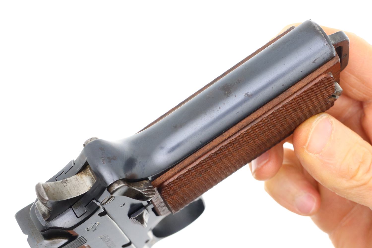 Fascinating Steyr Hahn, 1912 Pistol, Austrian Military, 1917 Date, FB01372 - Image 8