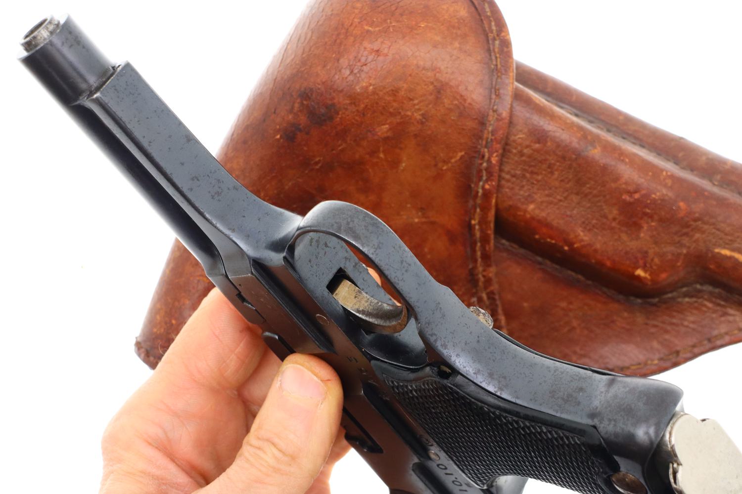 First Year Production, Japanese T94 Military Pistol, Holster, 453, FB01355 - Image 9