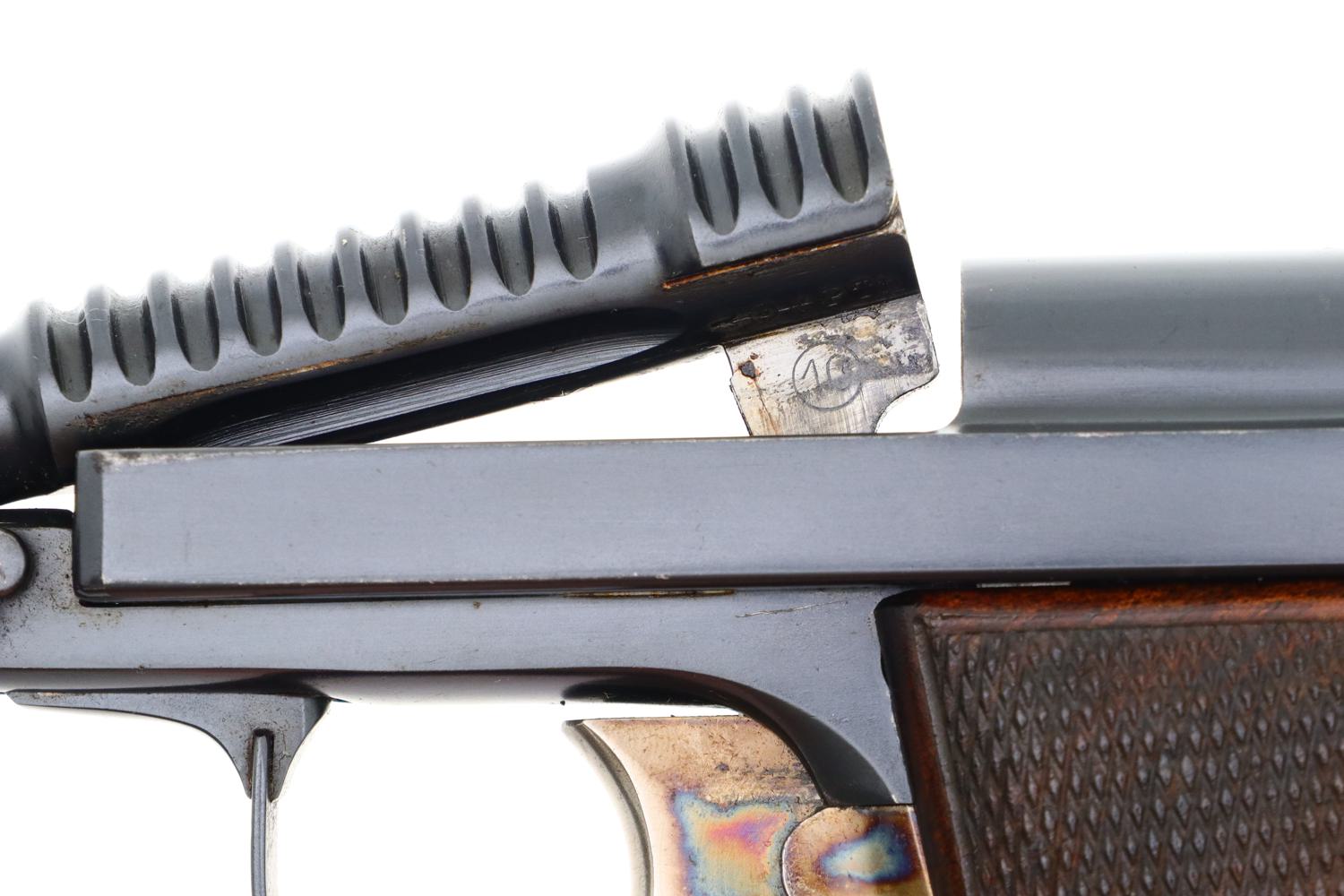 Gorgeous, French Manufrance, Mod 28, Finned, Armee Pistol, 8761, FB00592 - Image 4