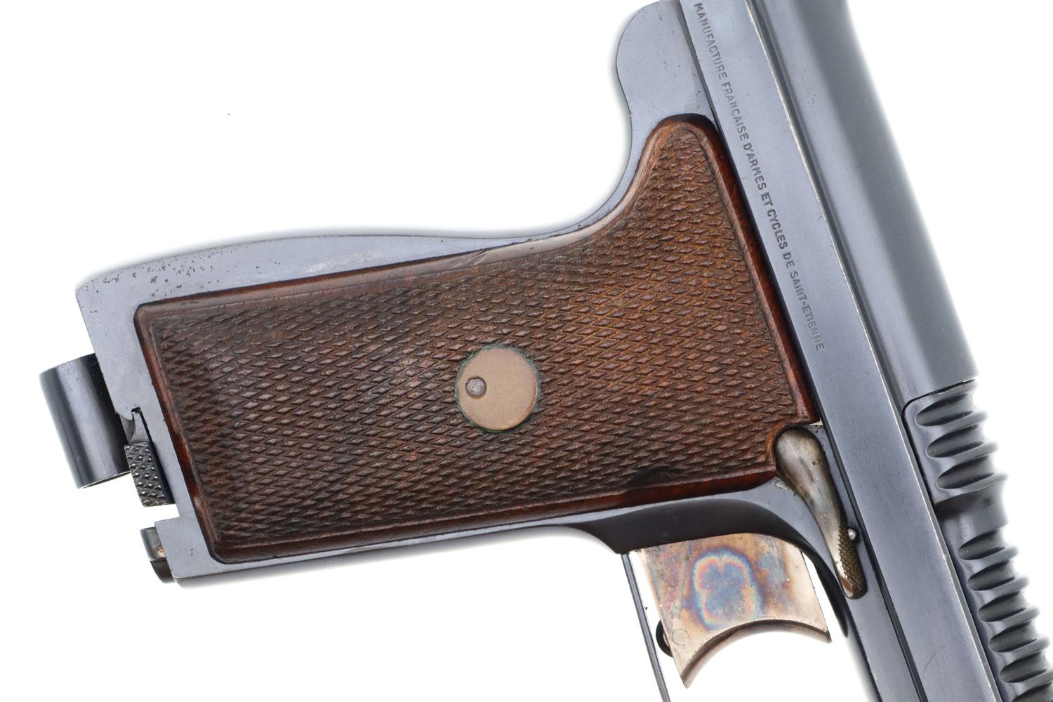 Gorgeous, French Manufrance, Mod 28, Finned, Armee Pistol, 8761, FB00592 - Image 10