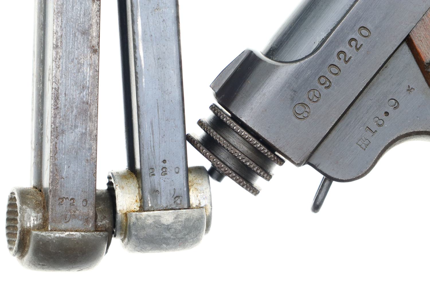 Japanese T14 Nambu, Nagoya Toriimatsu, Two Matching Mags, 90220, FB01341 - Image 10