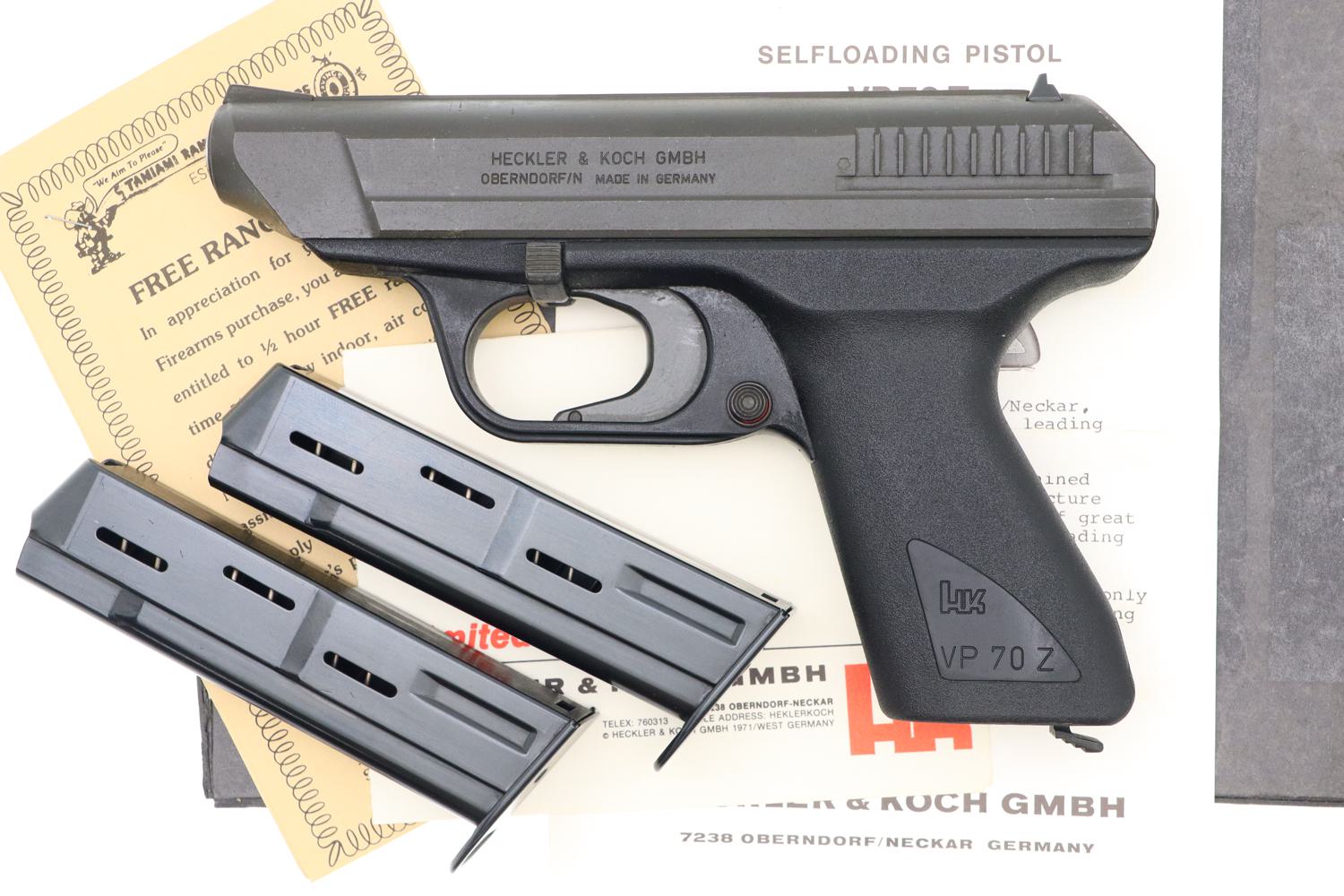 Near new H&K VP70Z Pistol, Boxed With literature, 73164, FB01252 - Image 2
