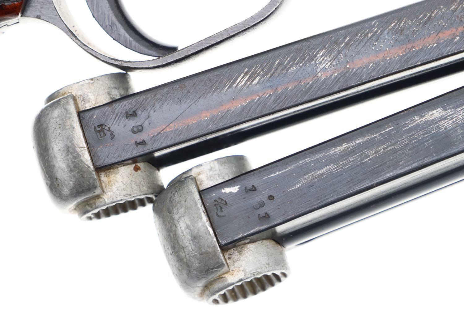 Remarkable Japanese T14 Nambu Rig, Two Matching Magazines, 18181, FB01340 - Image 13