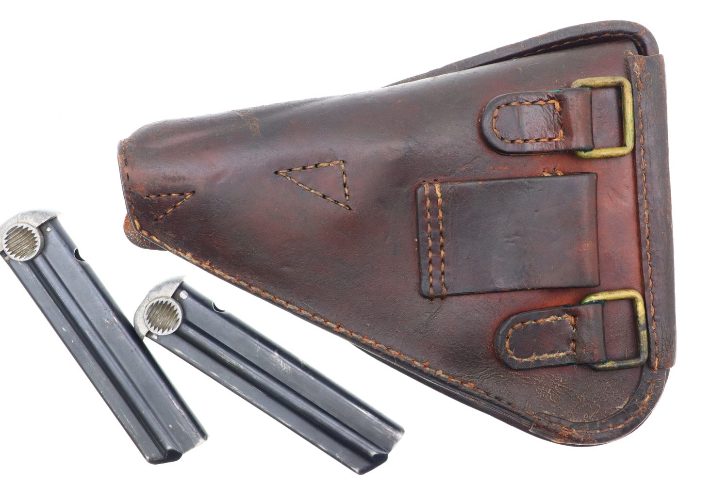 Remarkable Japanese T14 Nambu Rig, Two Matching Magazines, 18181, FB01340 - Image 18